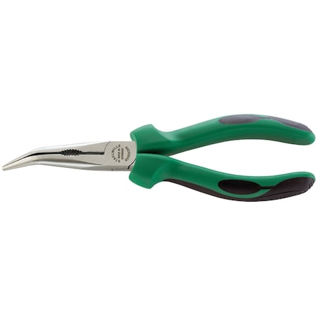 Snipe Nose Plier W.cutter (radio- Or Telephone Pliers) L.160mm Head Polished Handlesw/softer Layers